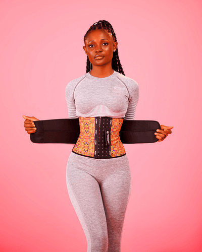 Ashante Double-Belt Waist Trainer