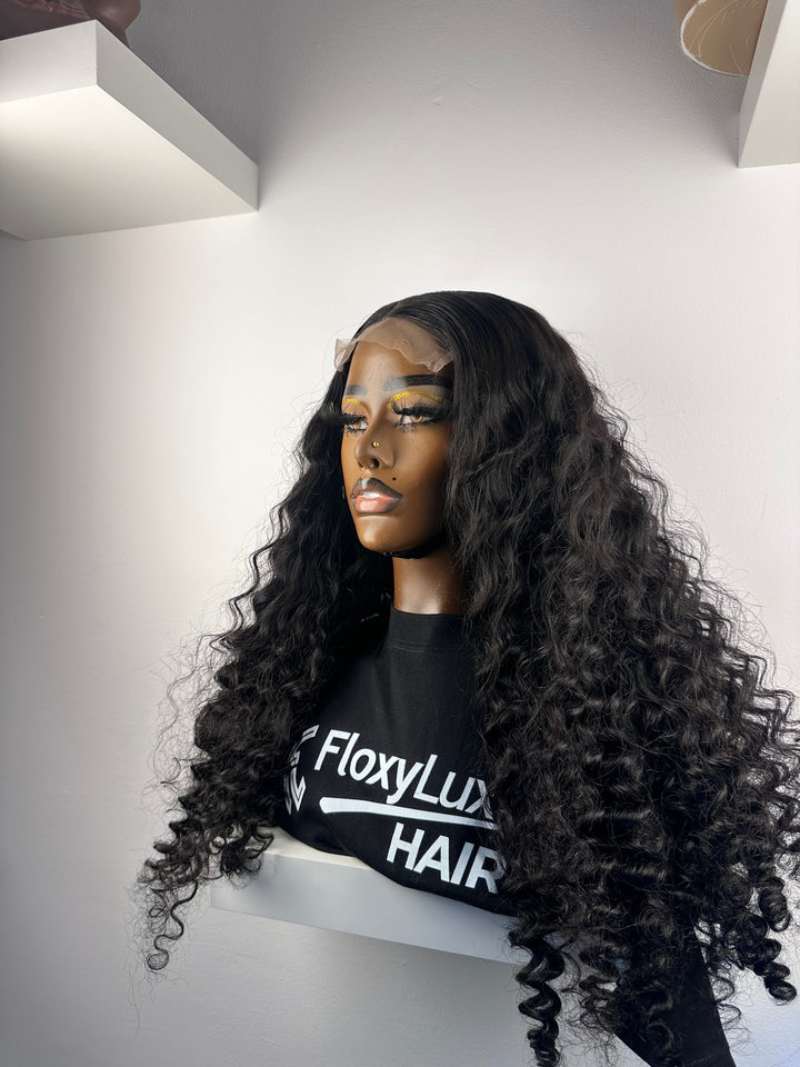 FloxyLuxe Deep Wave Luxe Wig