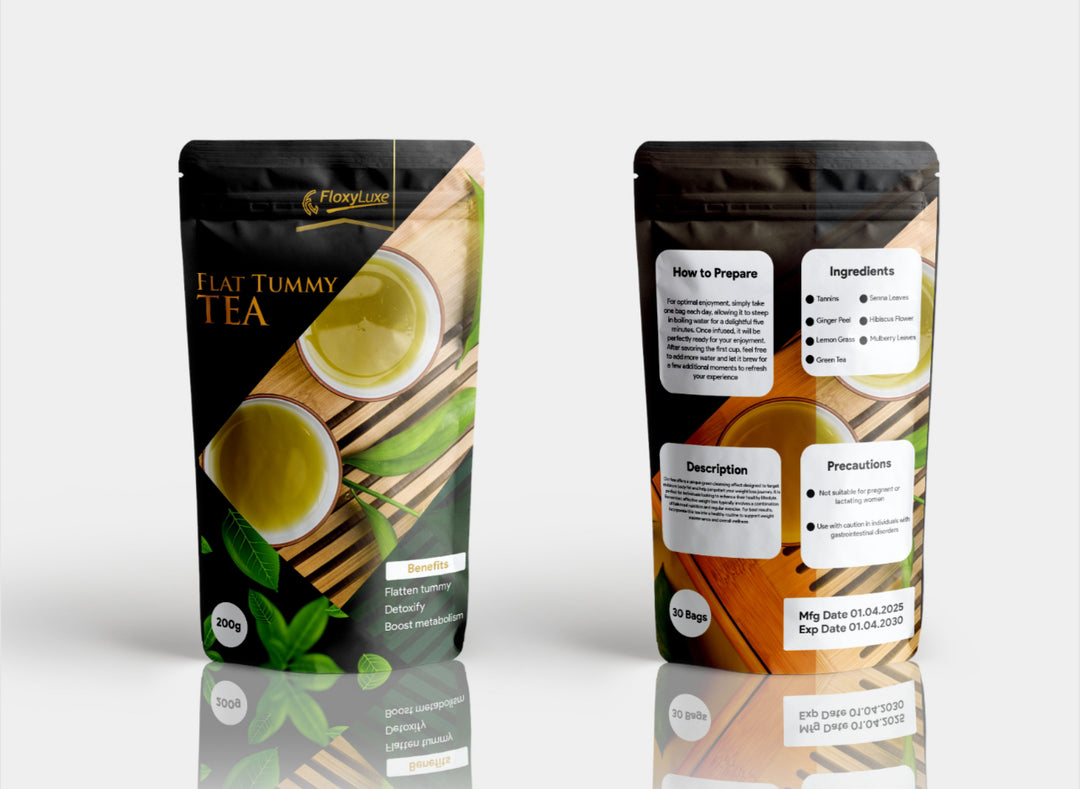 FLAT TUMMY & DETOX TEA - FloxyLuxe