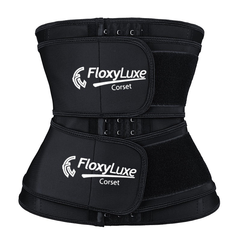 FloxyLuxe PowerFit Double Belt Waist Trainer