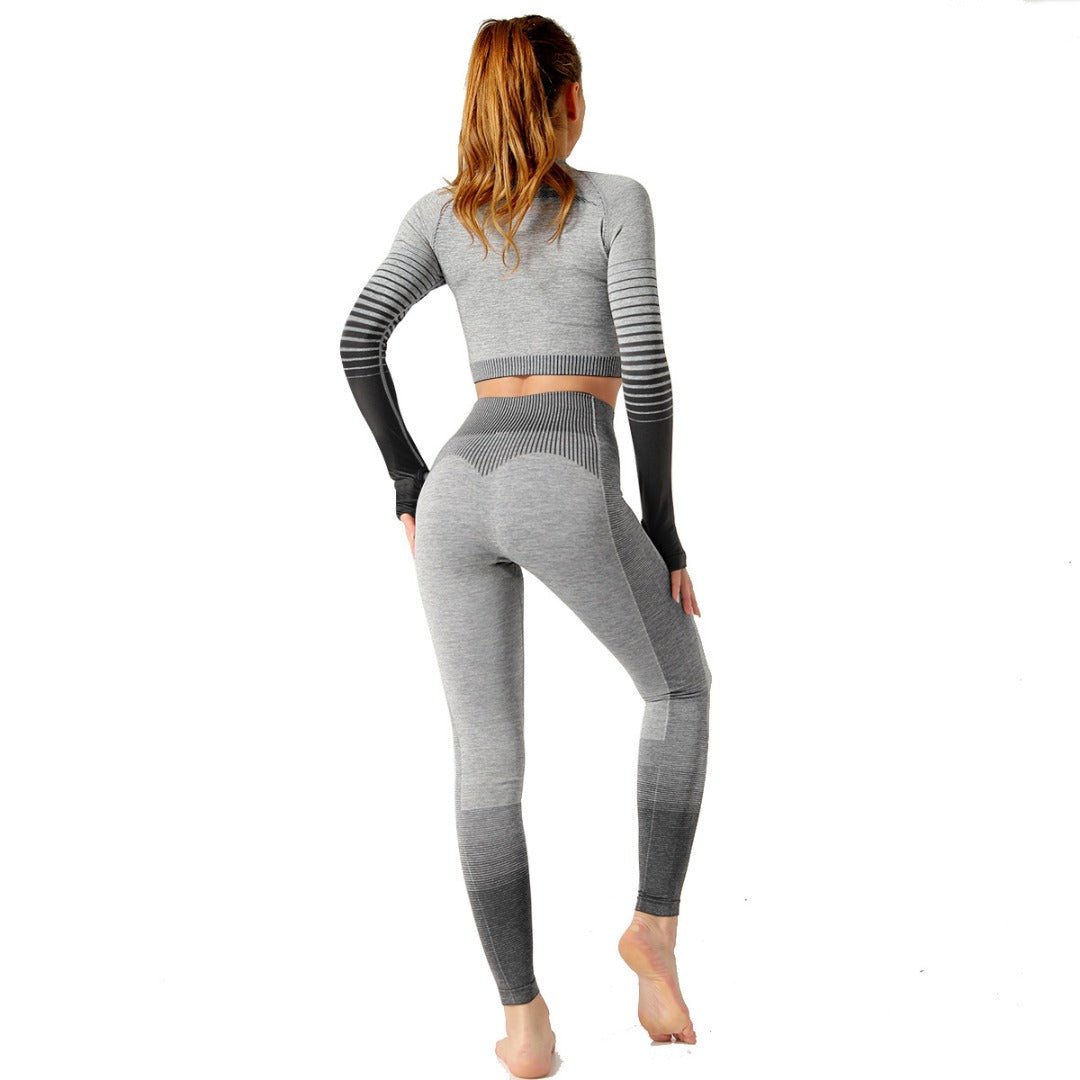 Gym Wear Sports Female Sport Wear Yoga Suit - FloxyLuxe