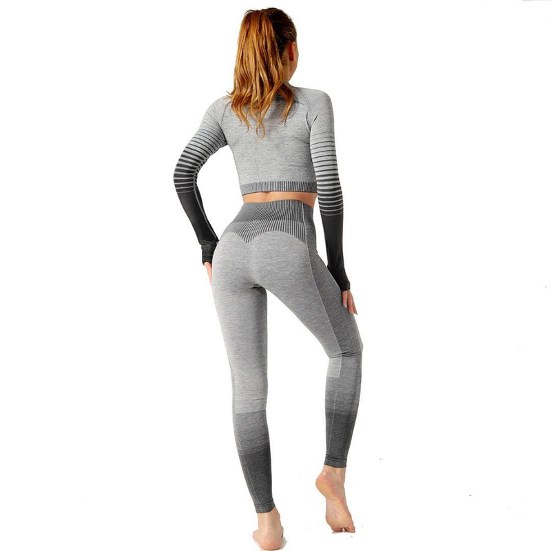 Gym Wear Sports Female Sport Wear Yoga Suit - FloxyLuxe