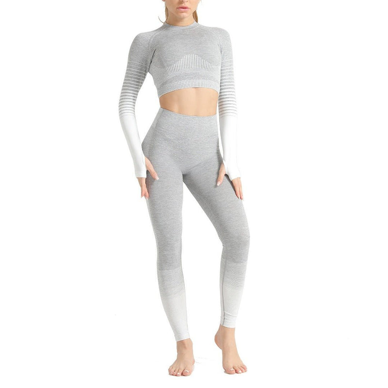 Gym Wear Sports Female Sport Wear Yoga Suit - FloxyLuxe