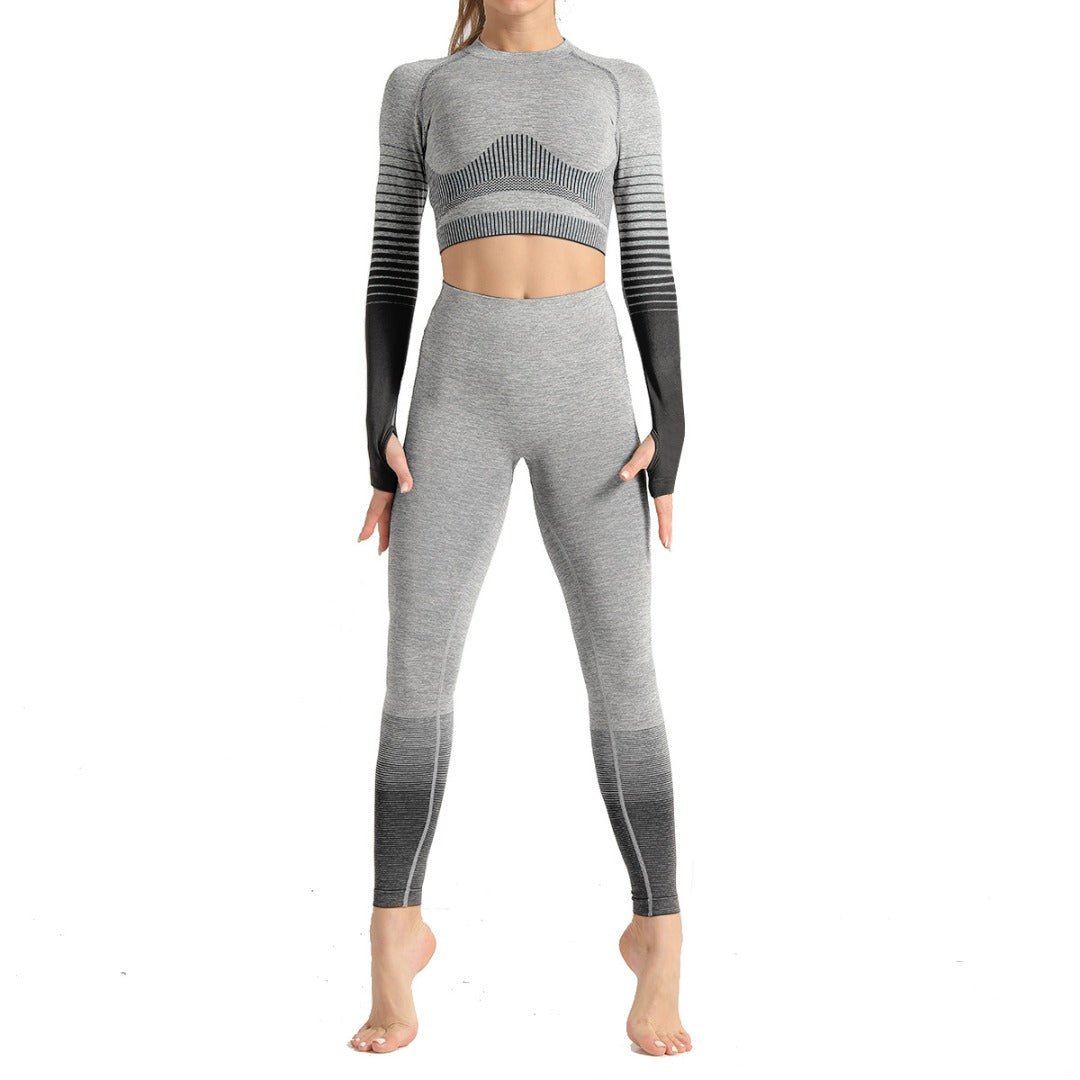 Gym Wear Sports Female Sport Wear Yoga Suit - FloxyLuxe