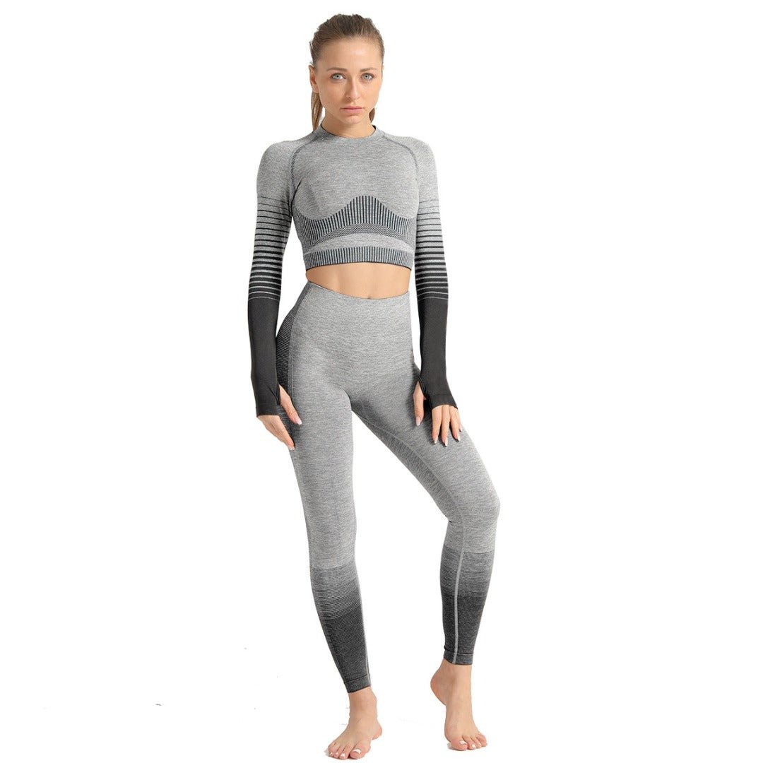 Gym Wear Sports Female Sport Wear Yoga Suit - FloxyLuxe