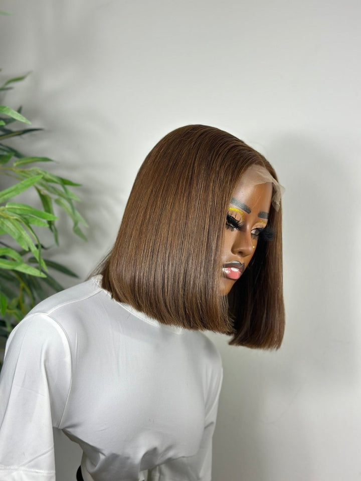 HONEY BROWN BOB WIG - FloxyLuxe