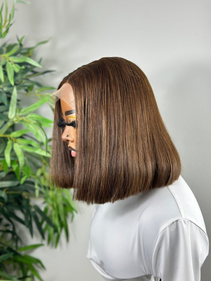 HONEY BROWN BOB WIG - FloxyLuxe