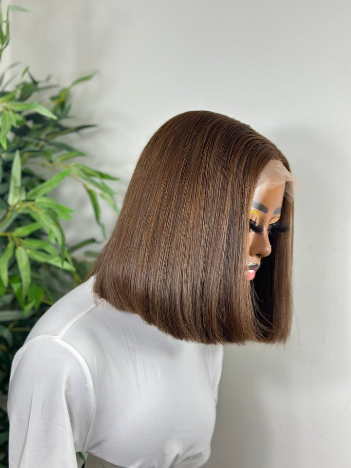 HONEY BROWN BOB WIG - FloxyLuxe