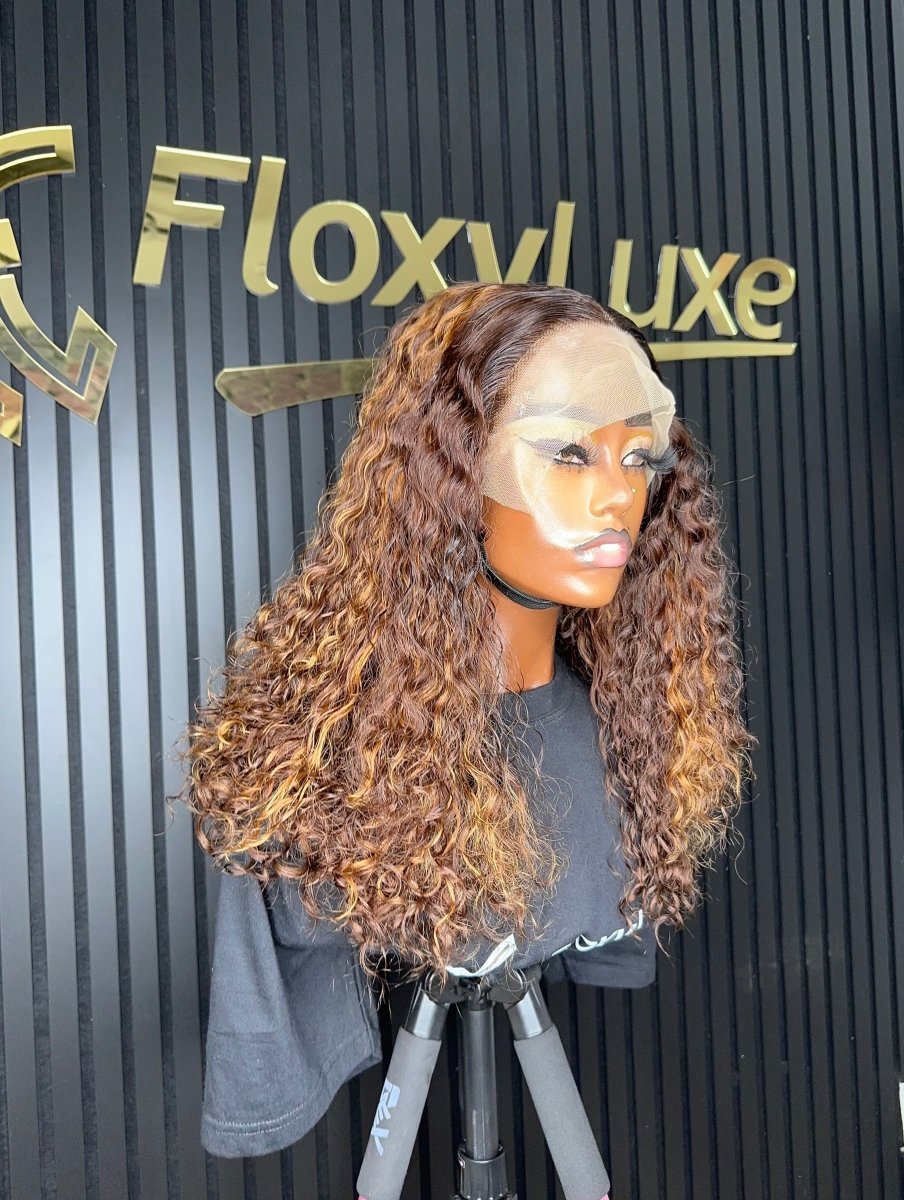 T frontal curly unit - FloxyLuxe